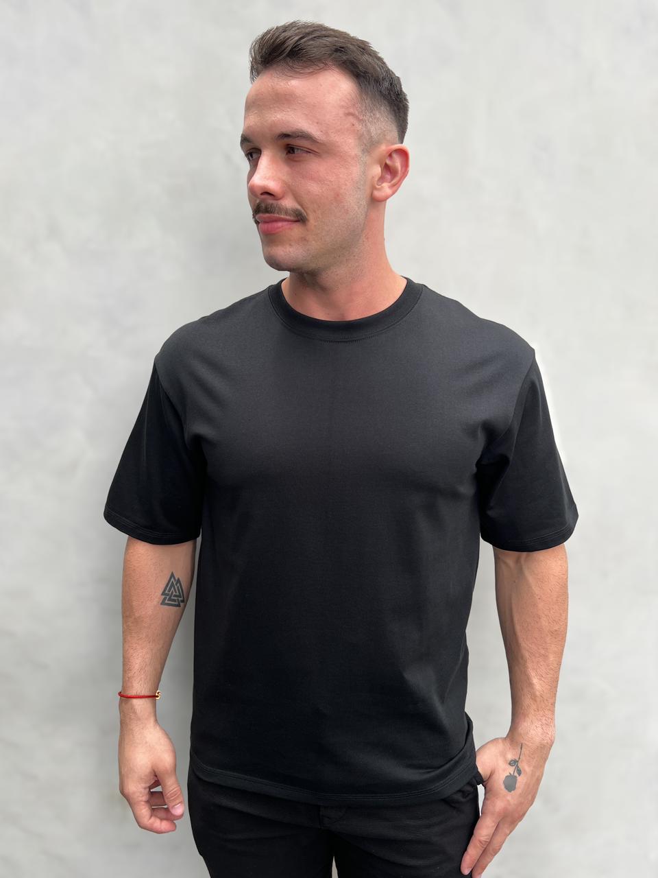 Camiseta Over Zeus - Preto