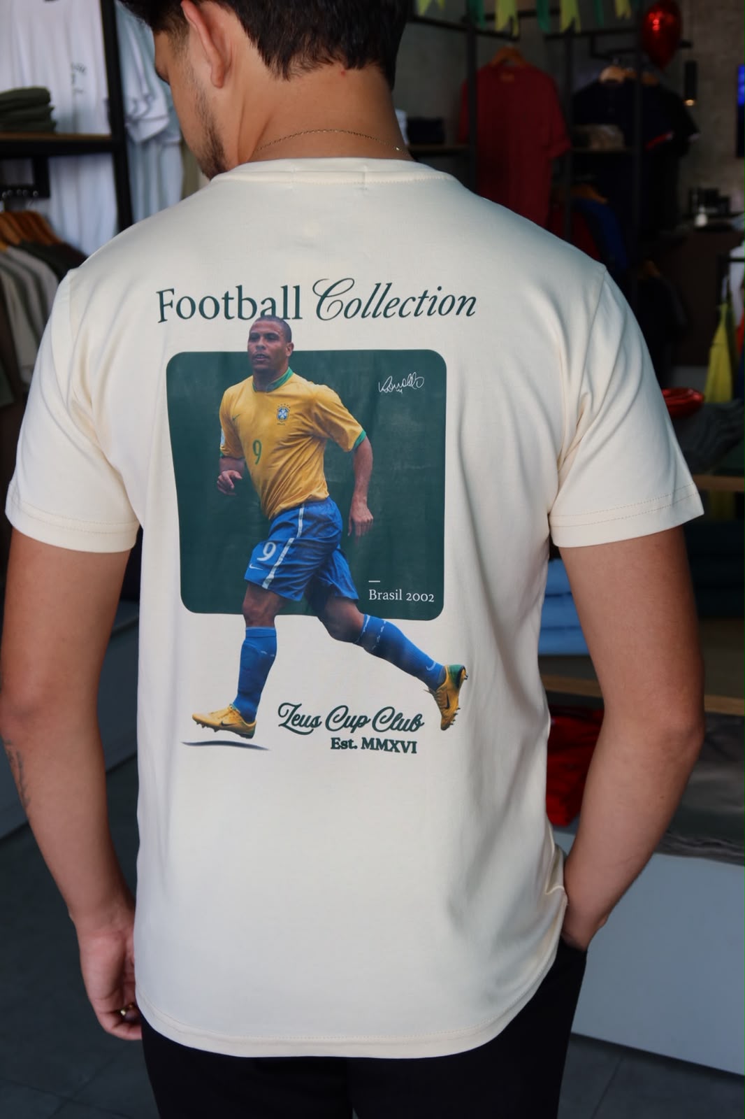 Camiseta Zeus Cup R9 - Bege