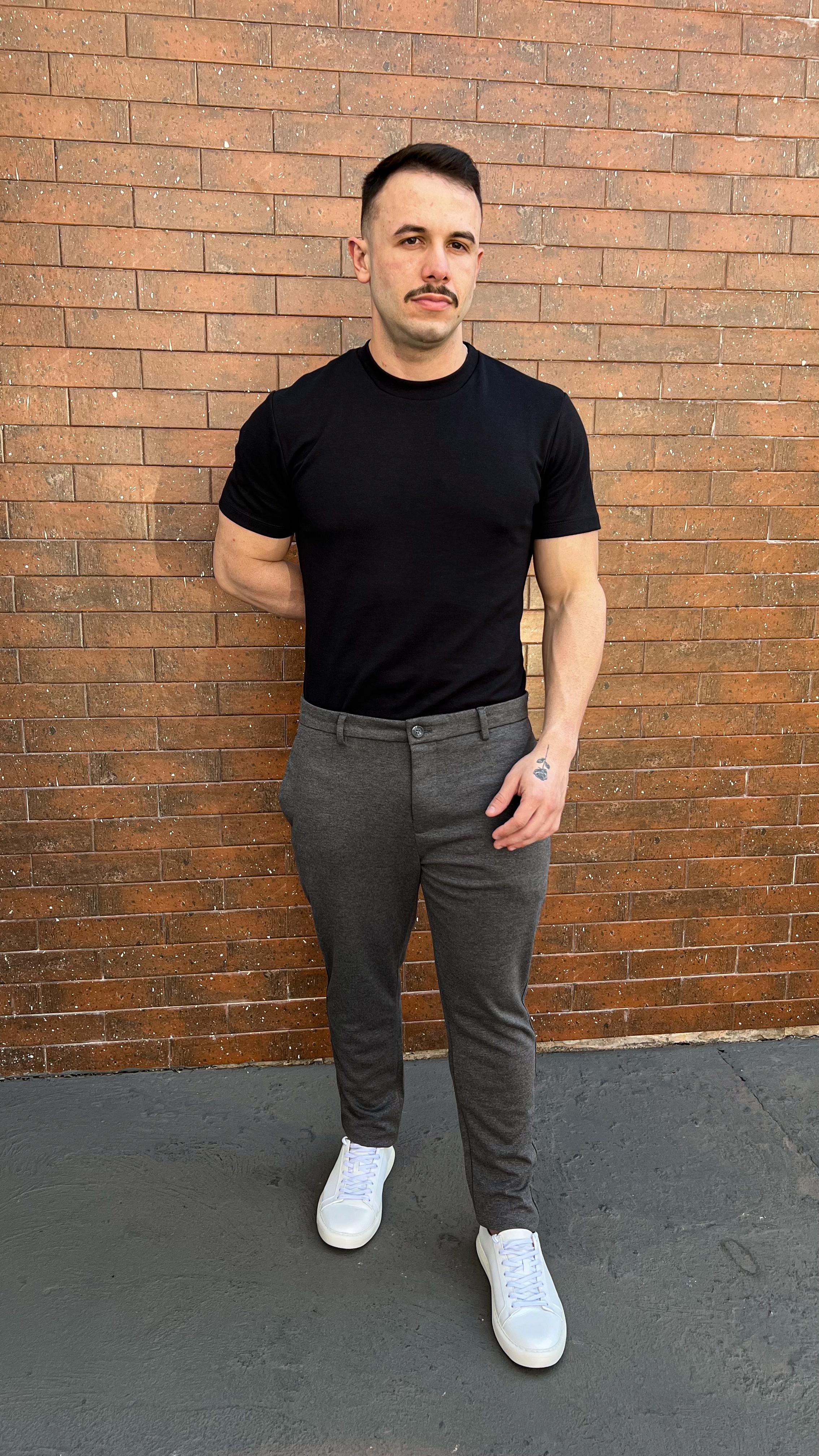 Calça Alfaiataria Zurique Zeus - Preto