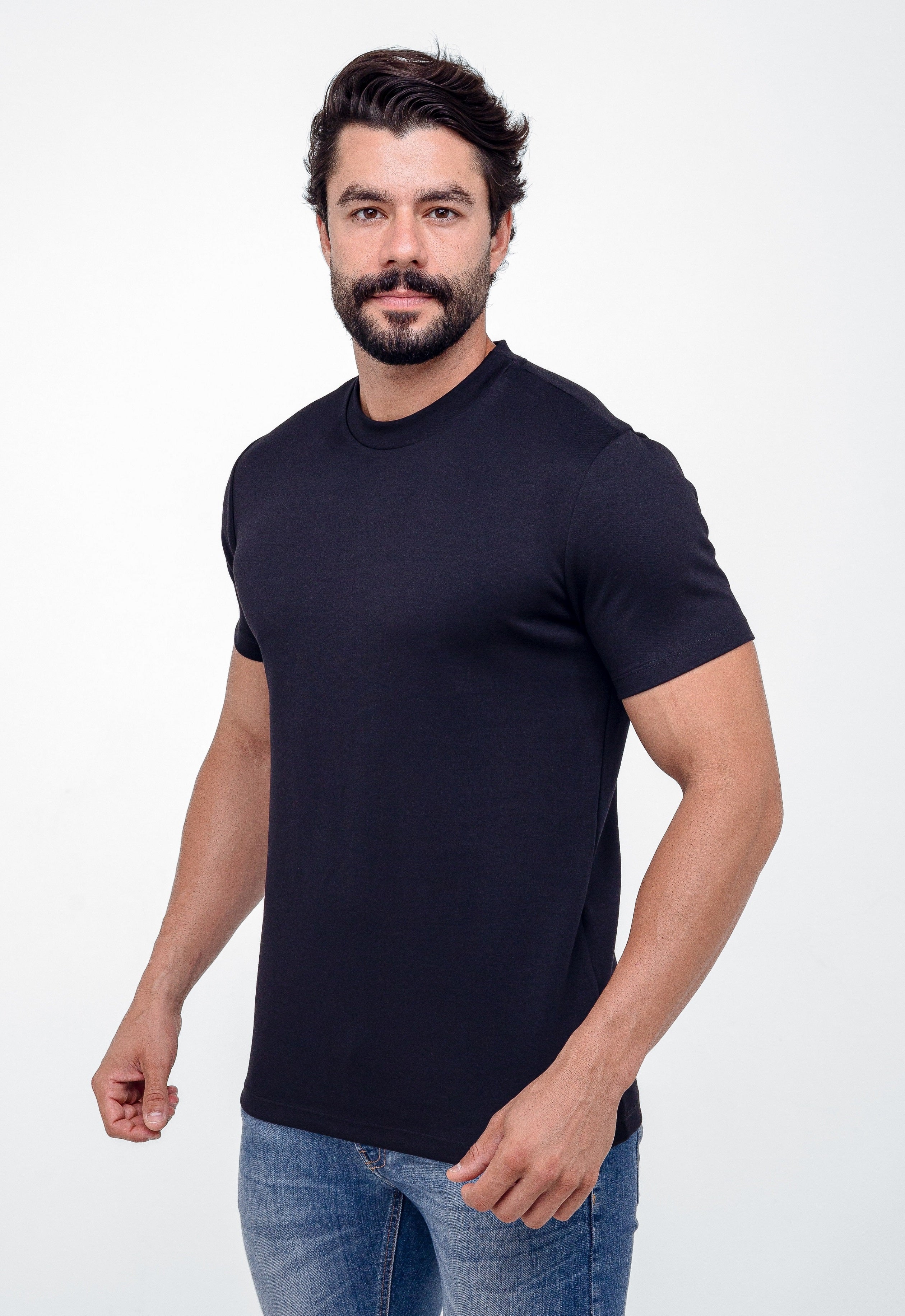 Camiseta Básica Zeus Syros Supersoft - Preto