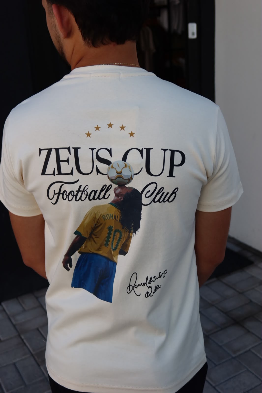 Camiseta Zeus Cup R10 - Bege