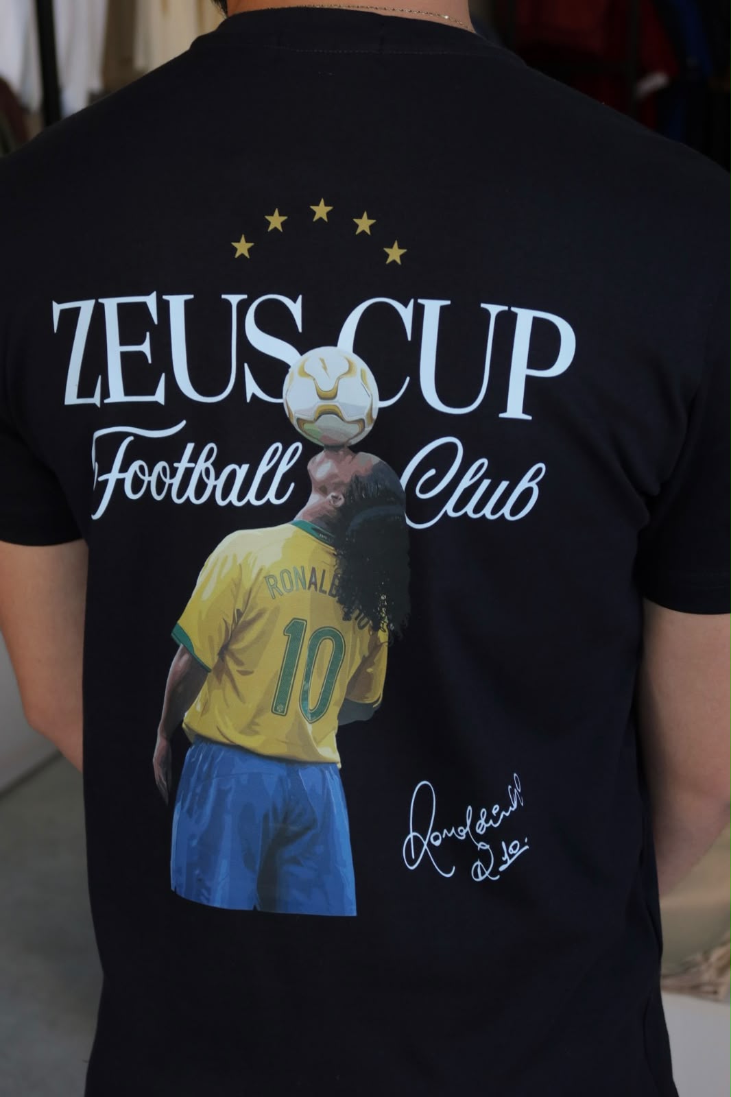 Camiseta Zeus Cup R10 - Preto