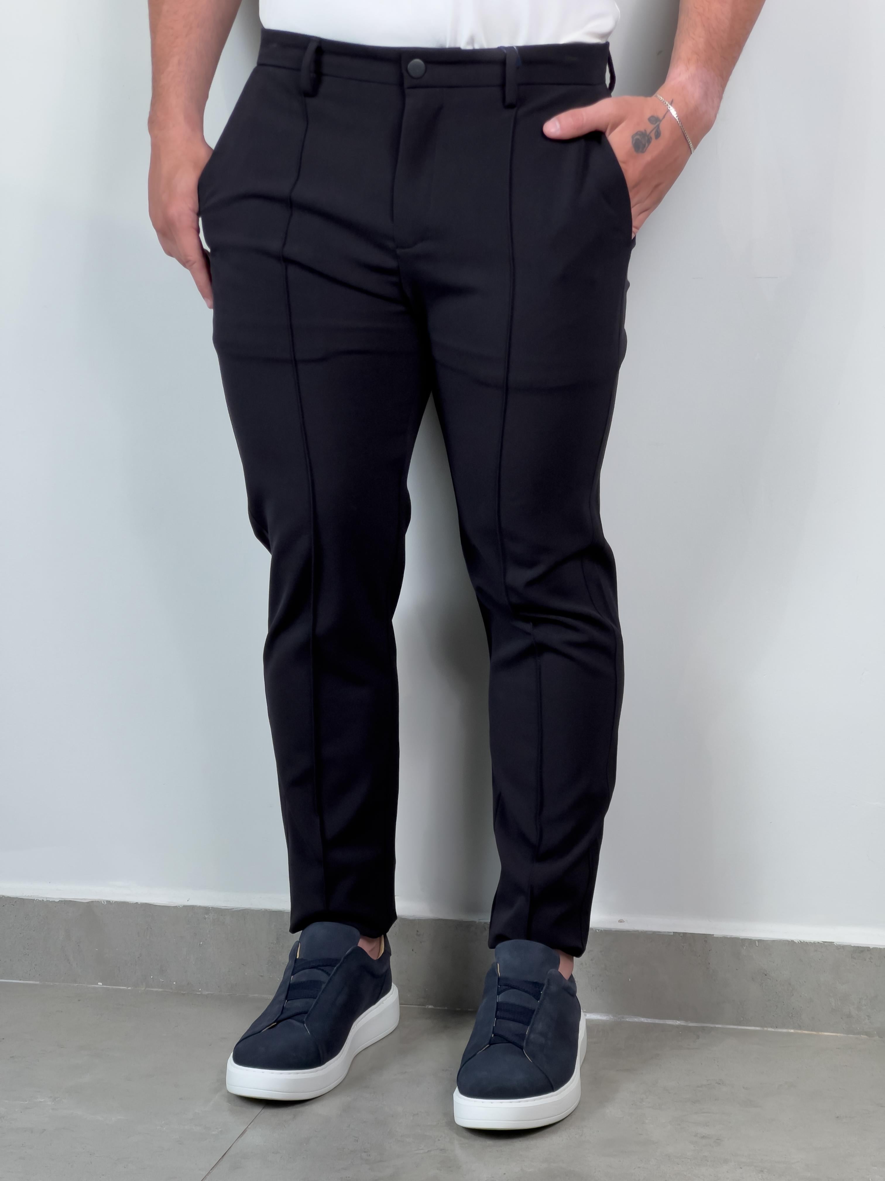 Calça Alfaiataria Munique Zeus - Preto