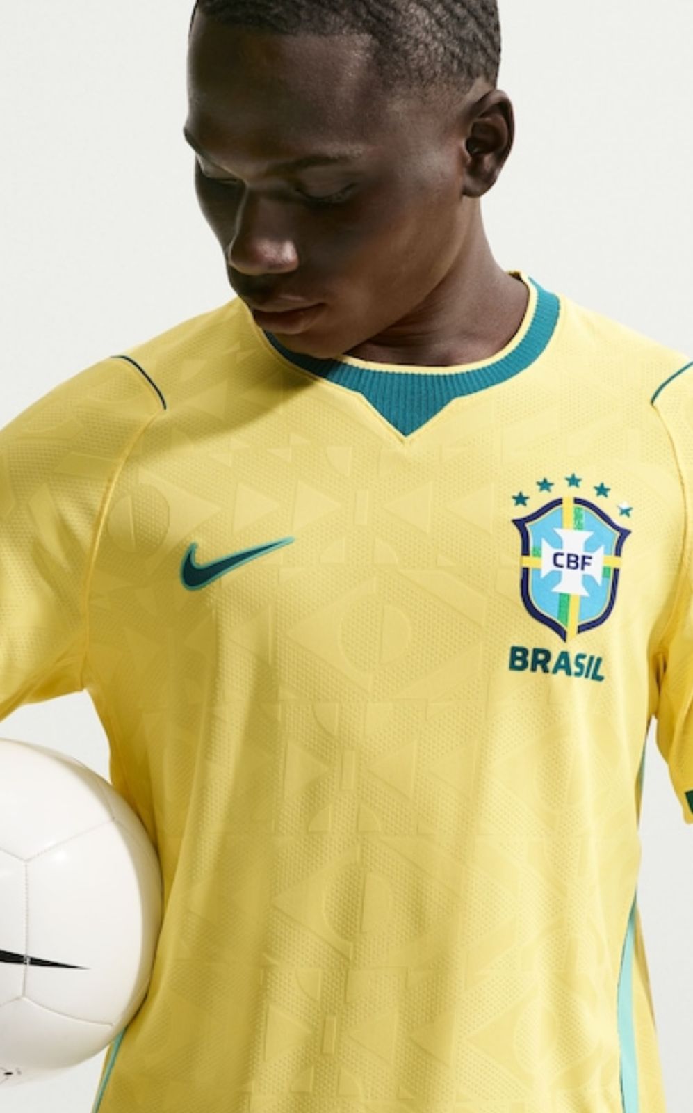 Camiseta Brasil Jogador Masculino