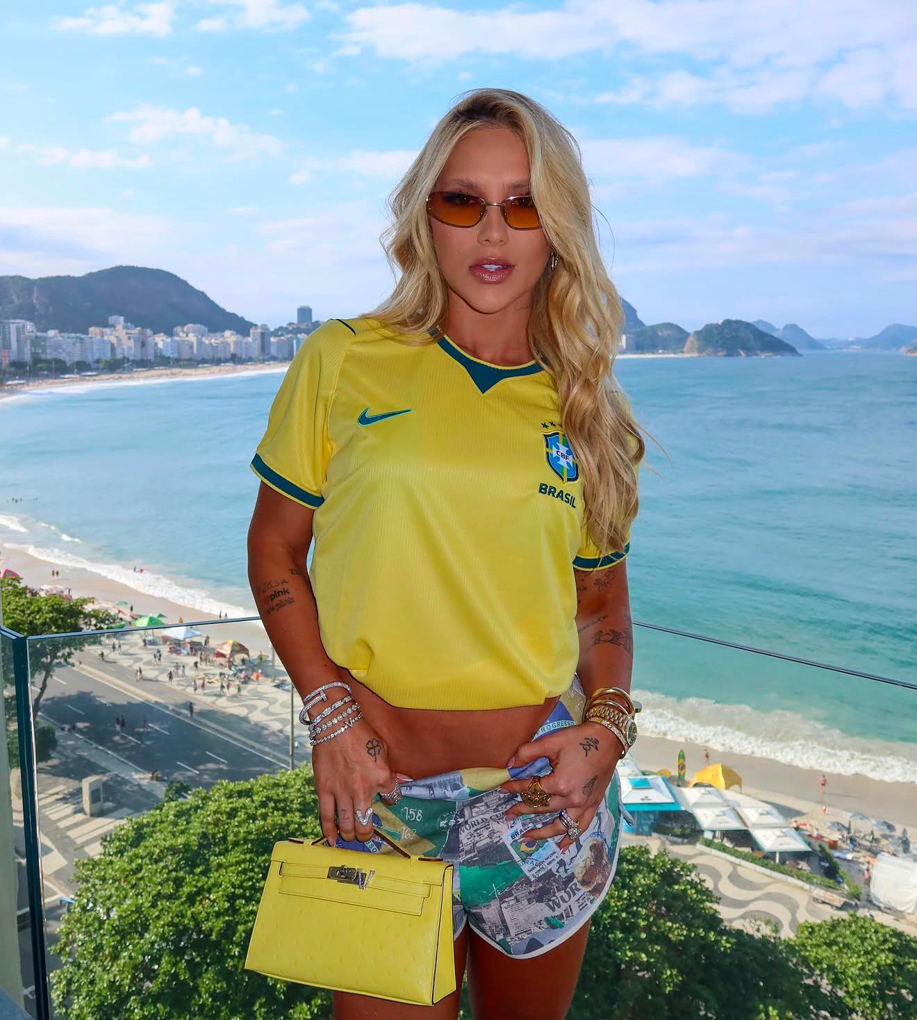 Camiseta Brasil Torcedor Feminina