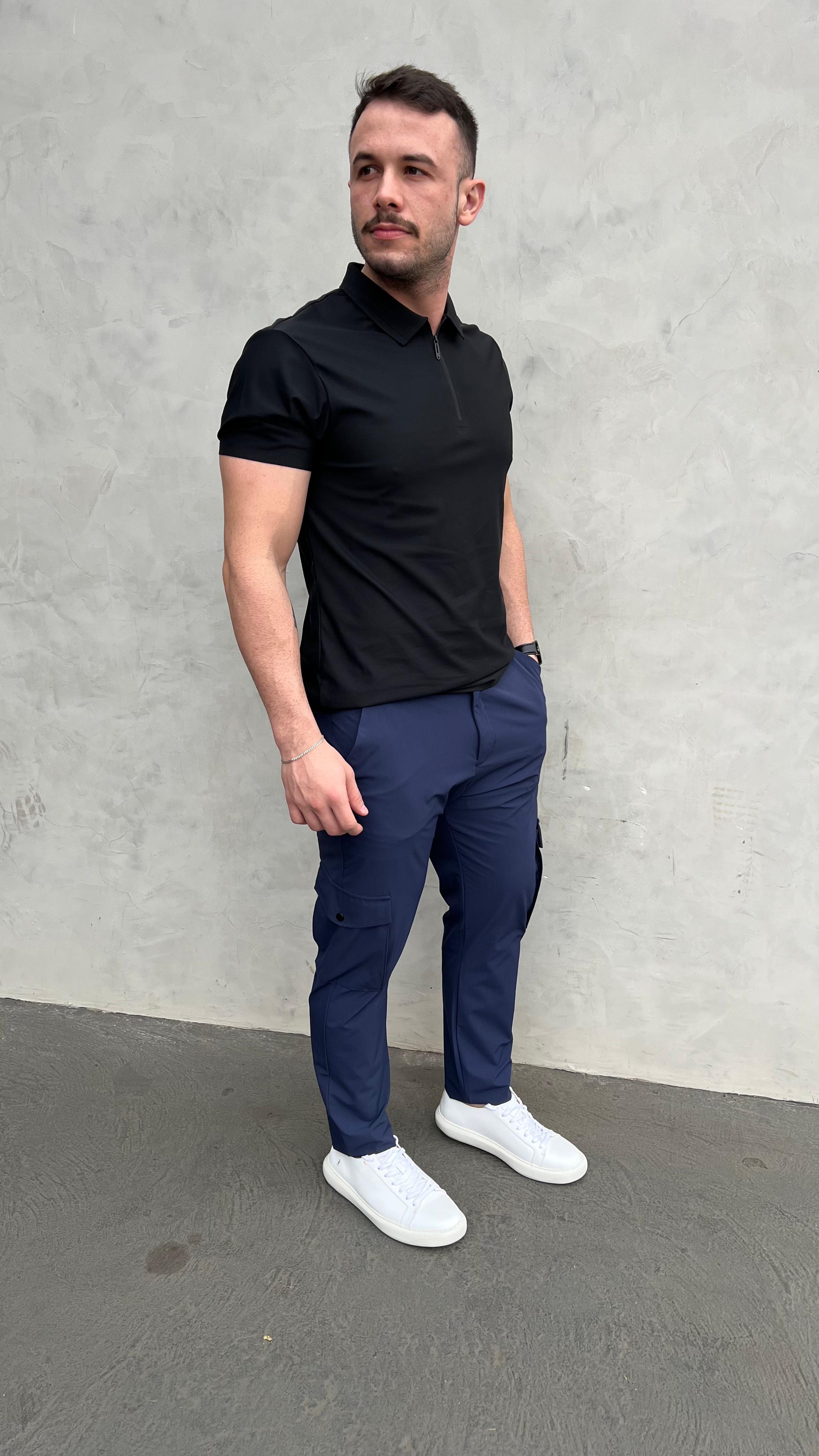 Calça Tech Cargo Rhodium Zeus - Azul Marinho